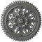 Ekena Millwork York Ceiling Medallion (Fits Canopies up to 3 5/8"), Hand-Painted Silver, 21 5/8"OD x 2 1/2"P CM21YOSLS - alternate 1